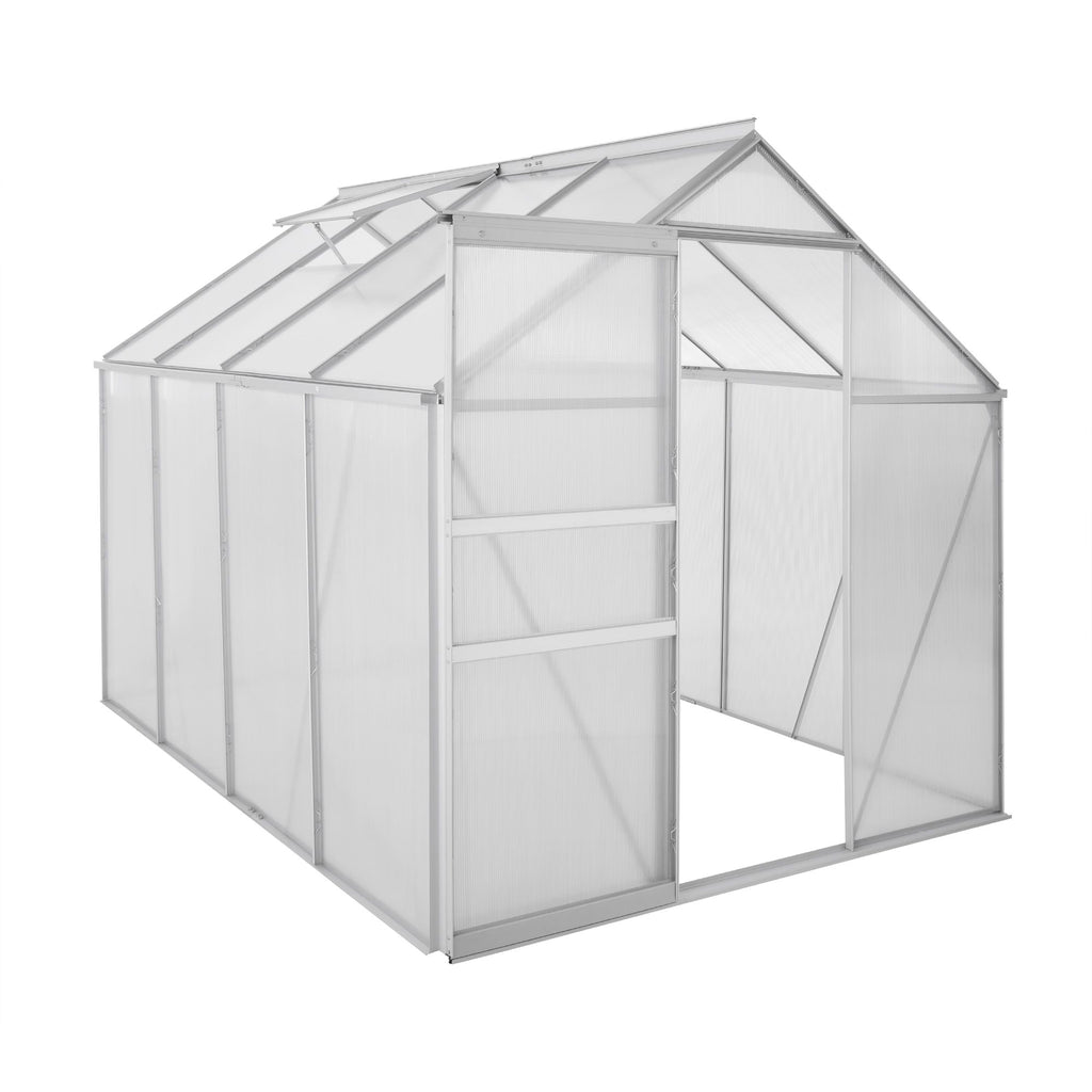 Greenhouse, 250 x 190 cm, 4 mm panels, aluminum