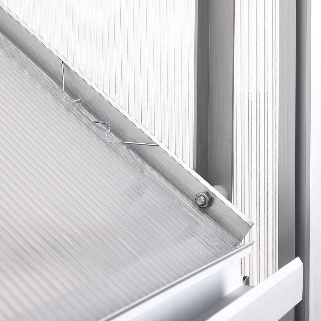 Serre, 250 x 190 cm, panneaux de 6 mm, 4,75 m², aluminium