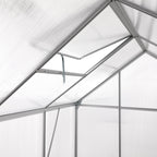 Greenhouse, 430 x 190 cm, 6 mm panels, 8.17 m², aluminum