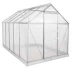 Greenhouse, 310 x 190 cm, 6 mm panels, approx. 5.90 m², aluminum