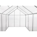 Greenhouse, 310 x 190 cm, 6 mm panels, approx. 5.90 m², aluminum
