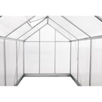 Greenhouse, 430 x 190 cm, 6 mm panels, 8.17 m², aluminum