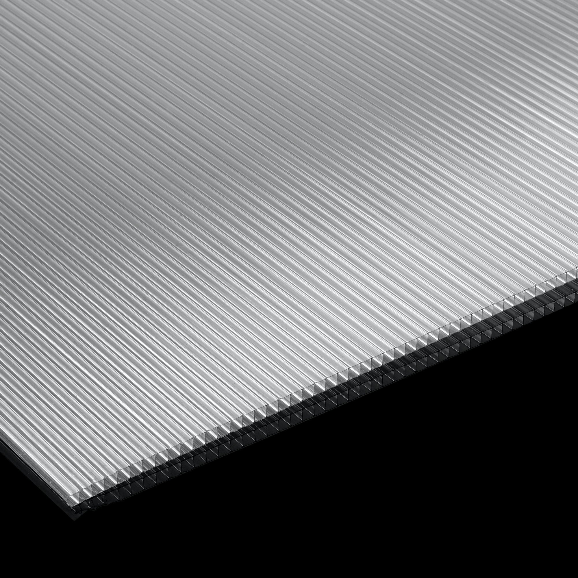 Plaques de polycarbonate alvéolaire, lot de 31, 6 mm, plaques de remplacement