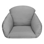 Fauteuil suspendu, assise ronde, structure comprise