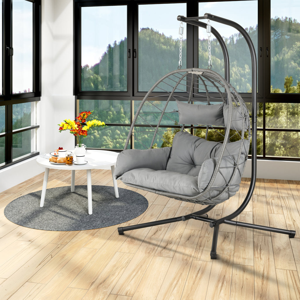 Fauteuil suspendu XXL, pour 2 personnes, structure incluse