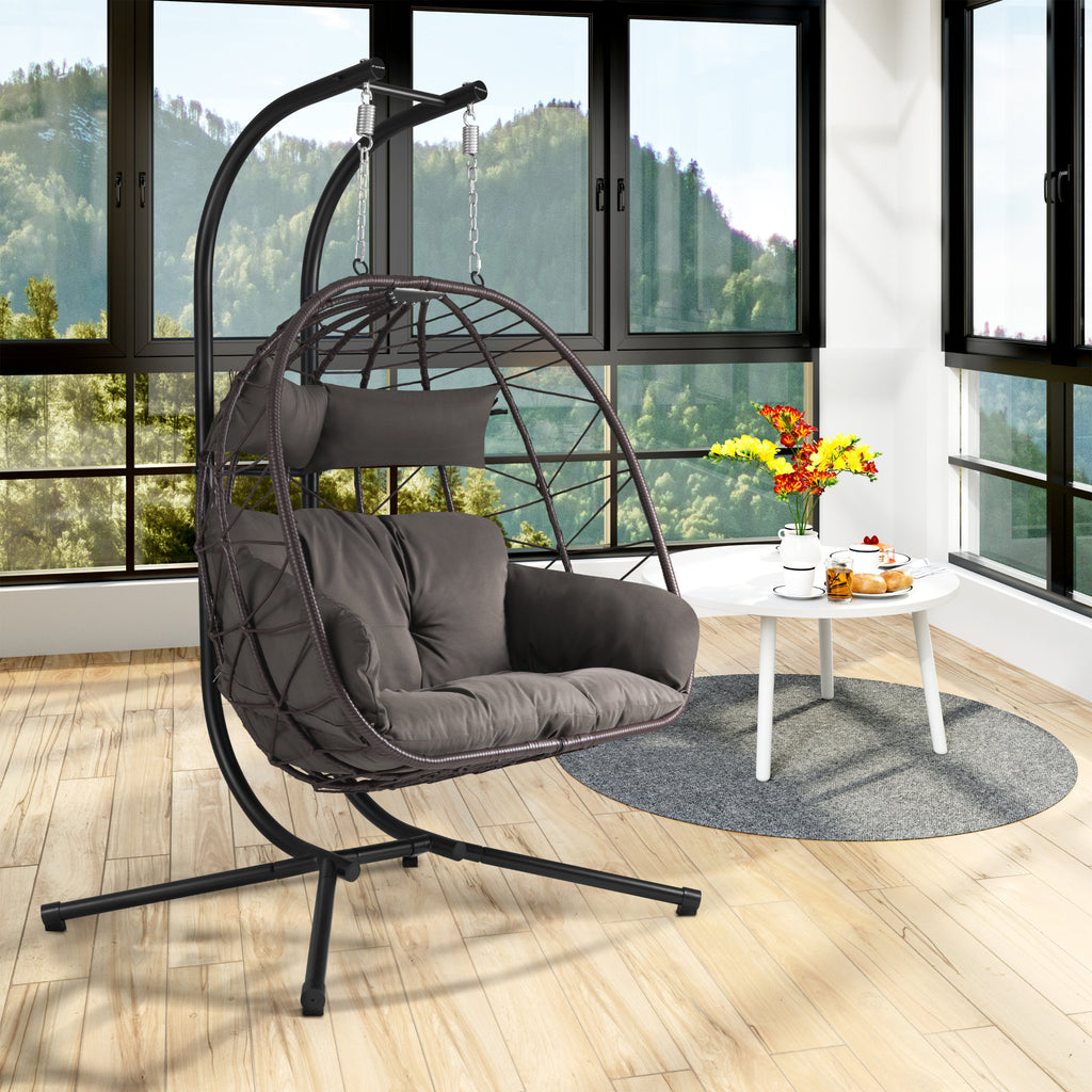 Fauteuil suspendu XXL, pour 2 personnes, structure incluse