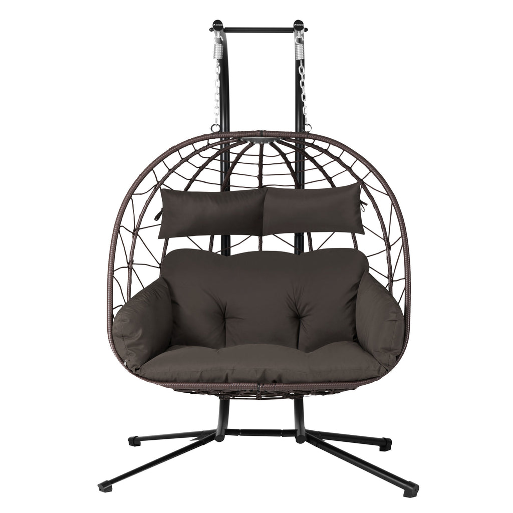 Fauteuil suspendu XXL, pour 2 personnes, structure incluse