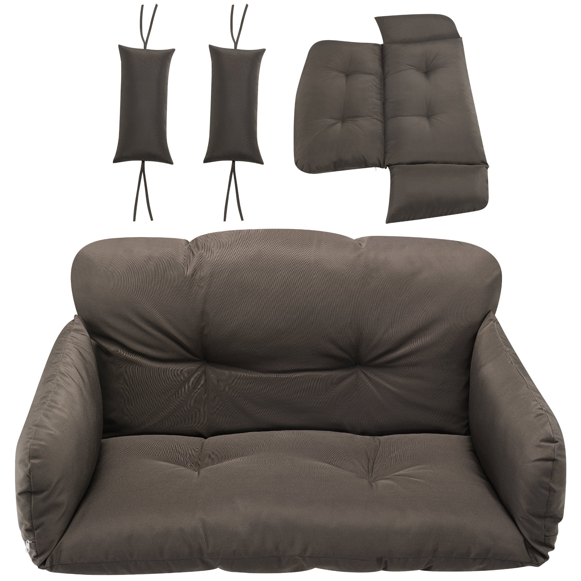 Fauteuil suspendu XXL, pour 2 personnes, structure incluse