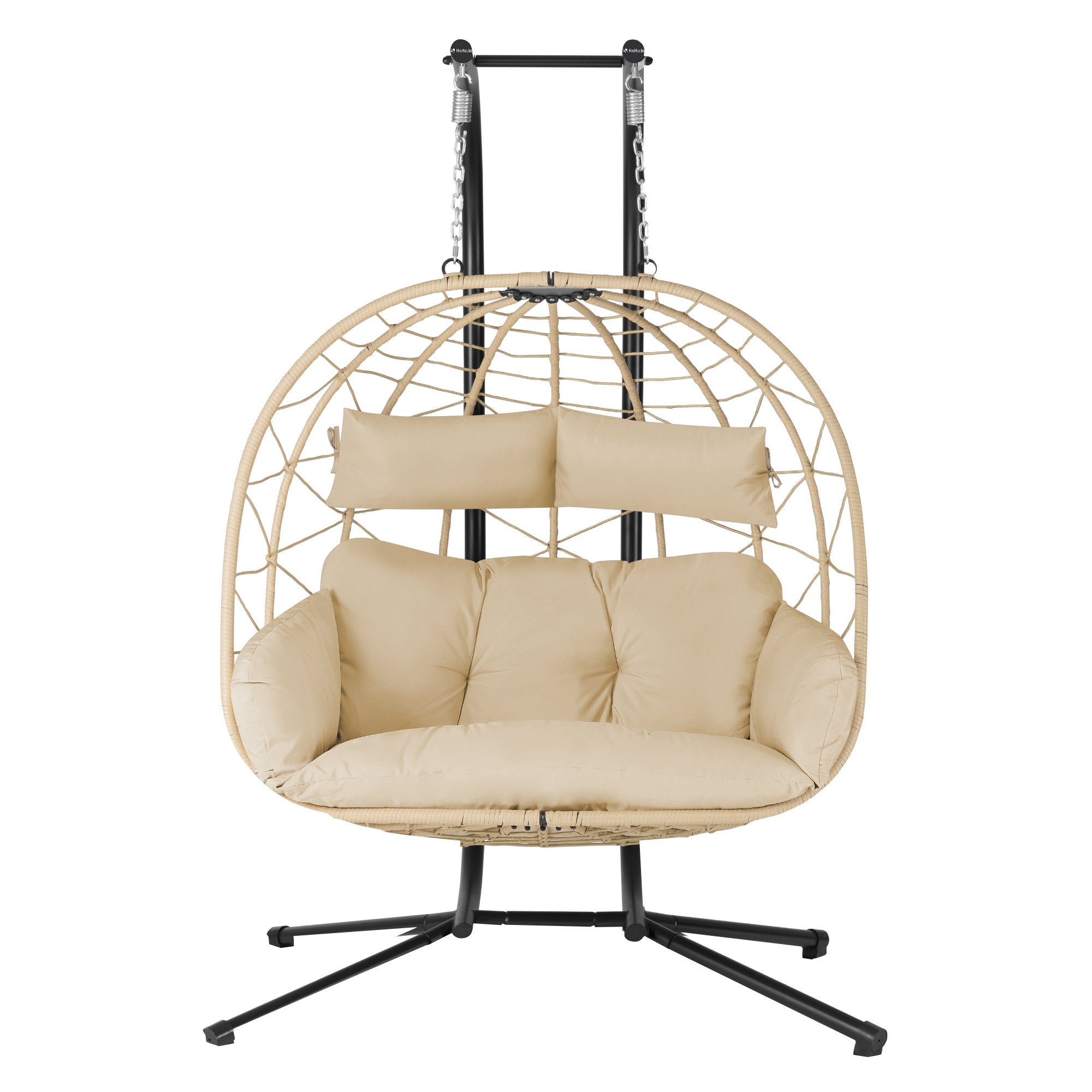 Fauteuil suspendu XXL, pour 2 personnes, structure incluse