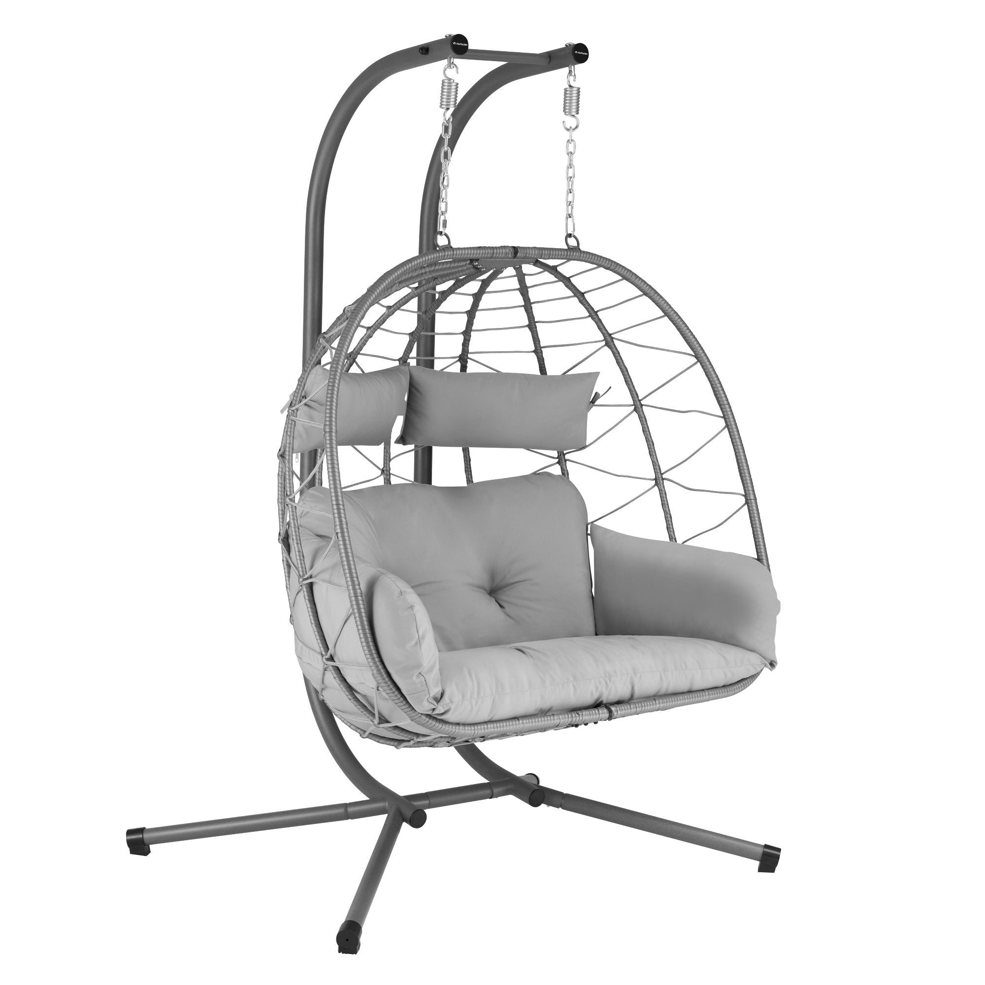 XXL hanging chair, for 2 people, including frame
