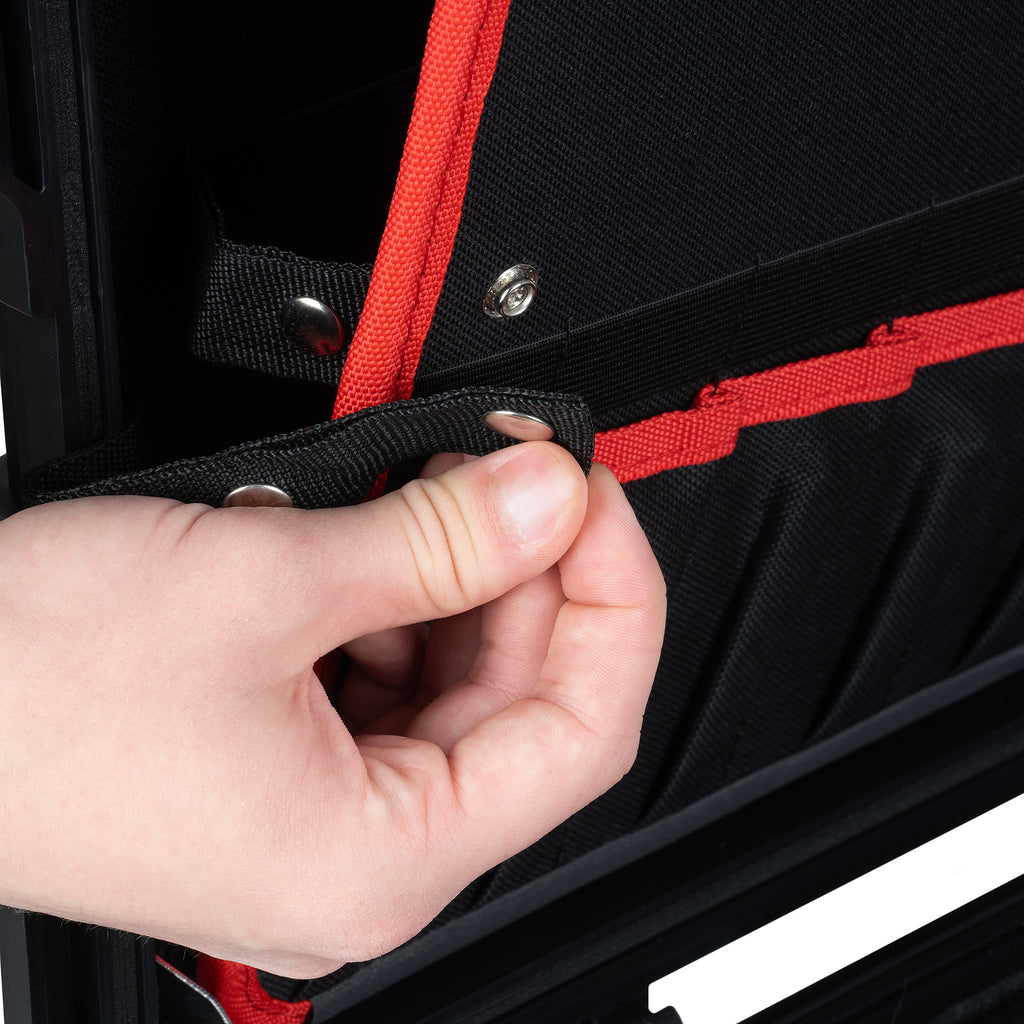 Transport case, 18 liters, including tool bag insert and wheels