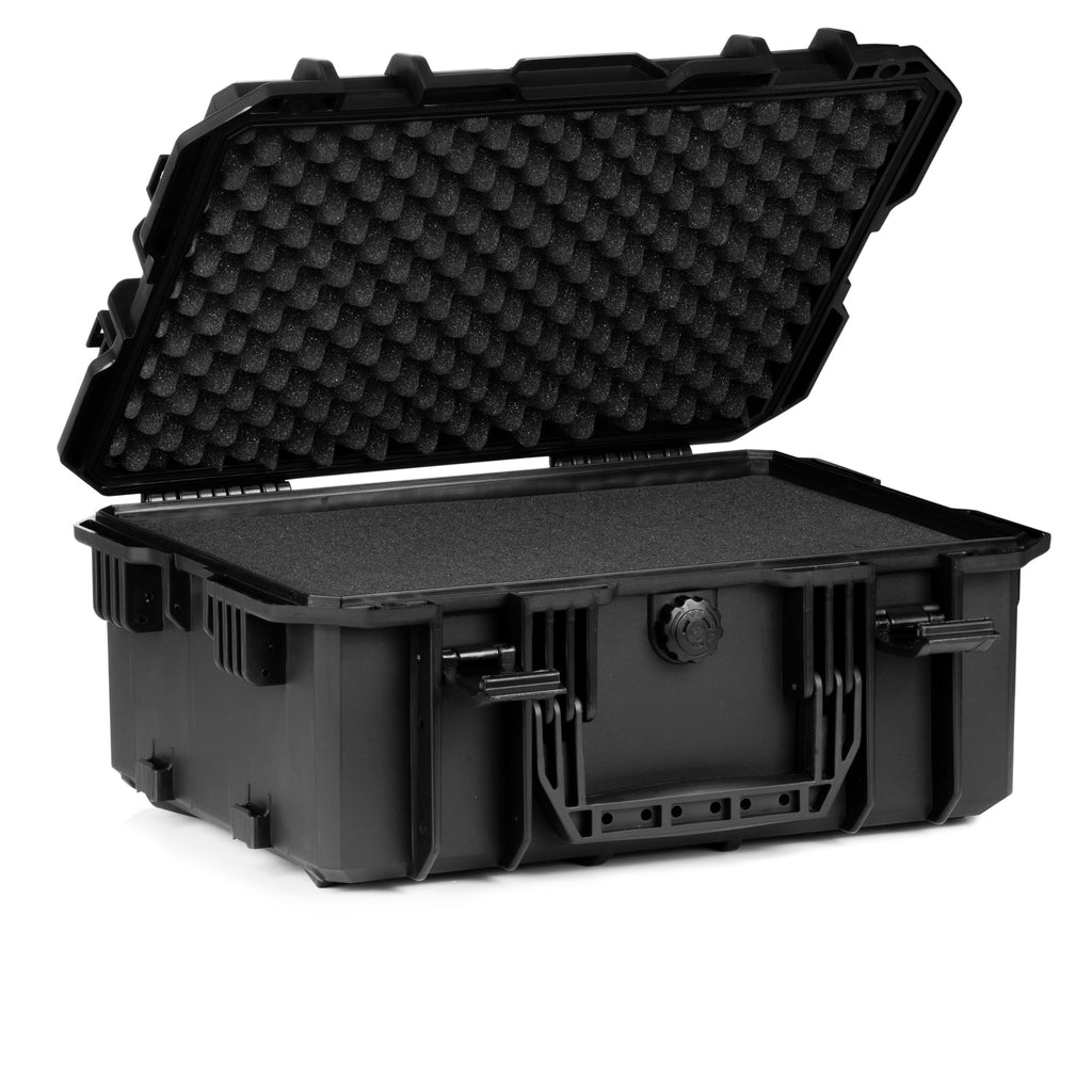 Transport case, 18 liters, including foam padding