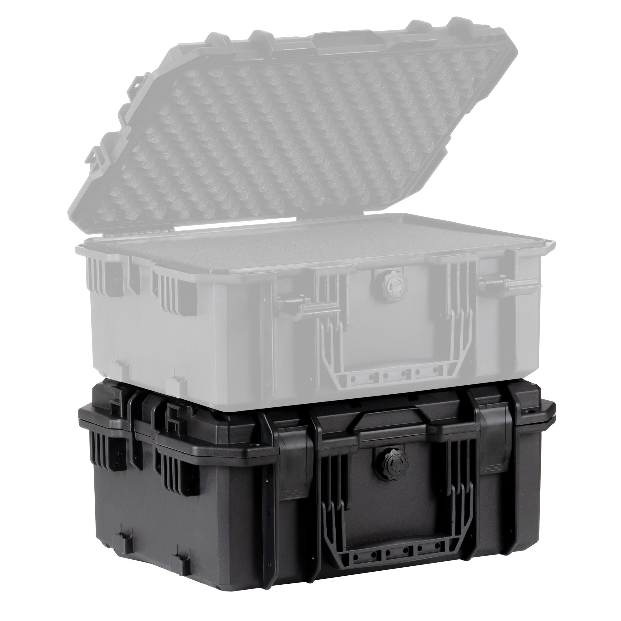 Transport case, 18 liters, including foam padding