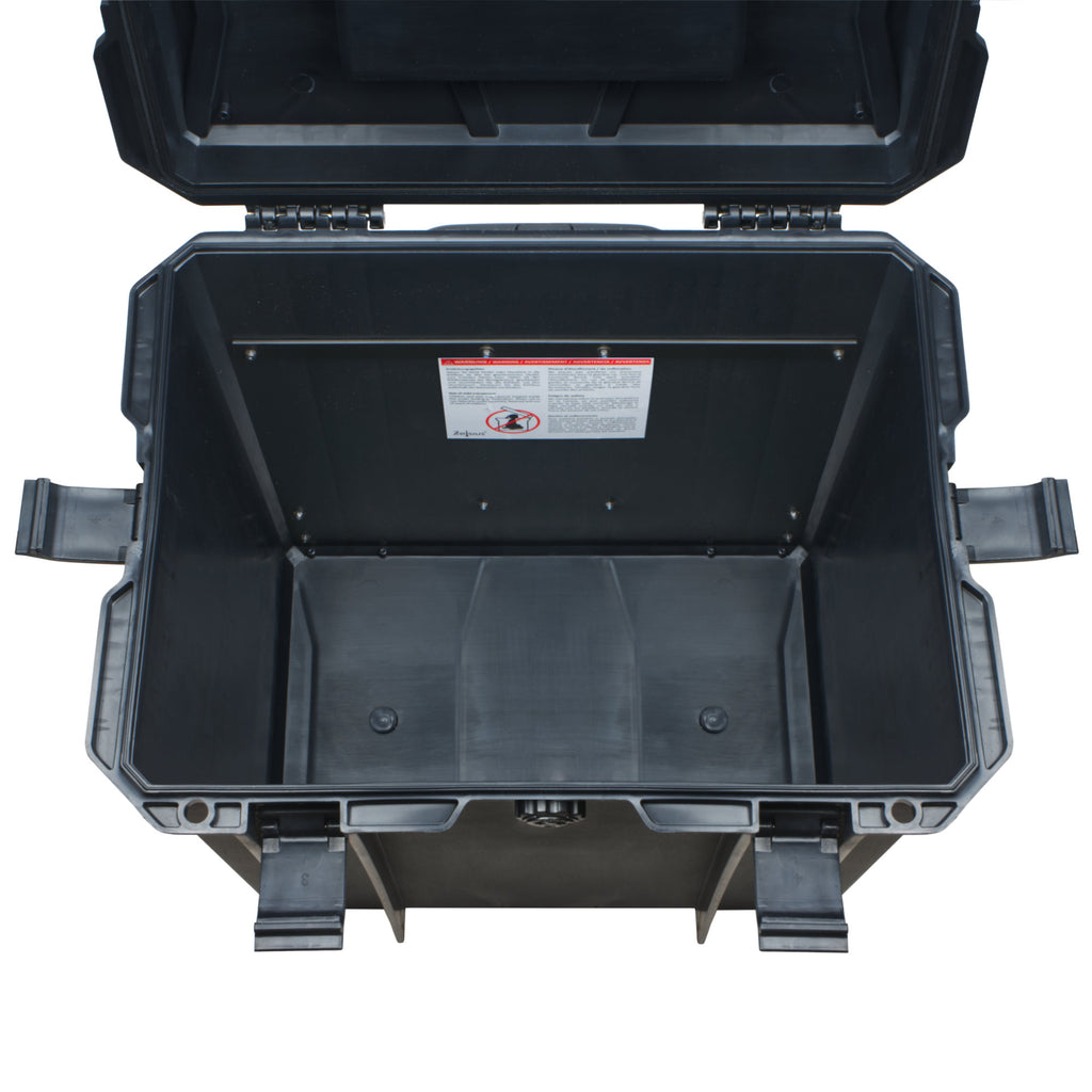 Transport case, 55.5 liters, including wheels