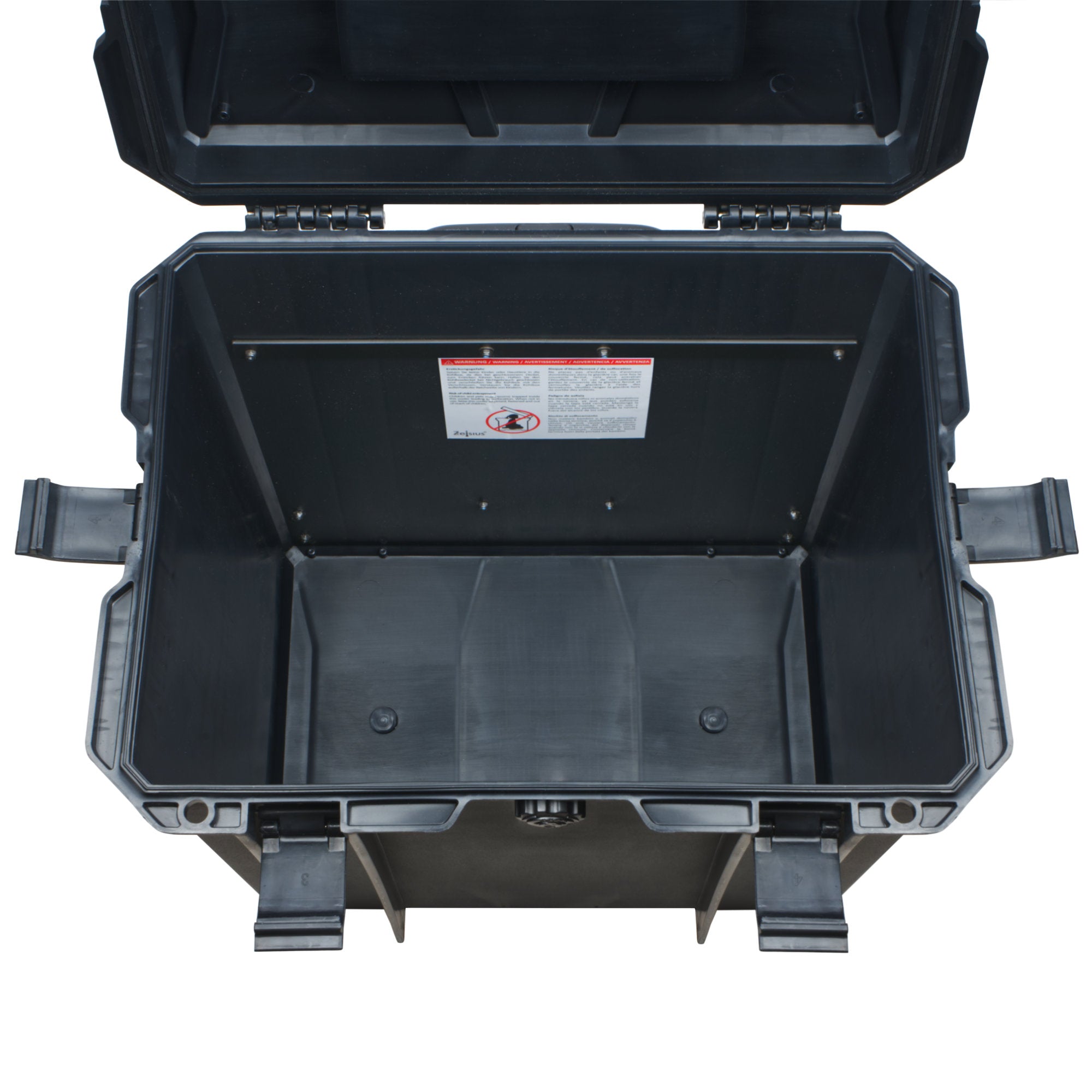 Transport case, 55.5 liters, including wheels