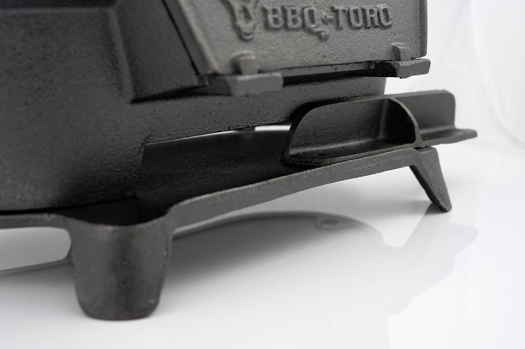 Grilltopf, 50 x 25 x 23 cm, Gusseisen, inkl. Grillrost, Hibachi Style