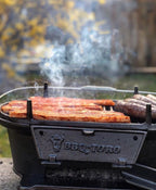 Marmite à griller, 50 x 25 x 23 cm, en fonte, avec grille, style Hibachi