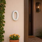 Numéro de maison « 0-9 », acier inoxydable