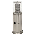 Gas patio heater "Graz", Ø 43 x 152 cm, 10 kW, stainless steel