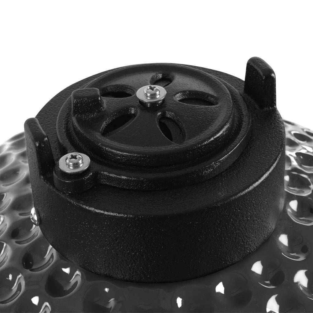 Kamado charcoal grill "HAIIRO", Ø 32 cm, incl. grill grate and thermometer