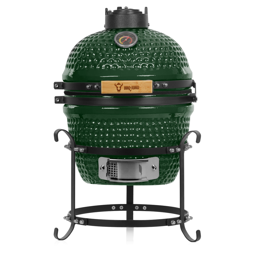 Kamado Holzkohlegrill "HAIIRO", Ø 32 cm, inkl.Grillrost und Thermometer