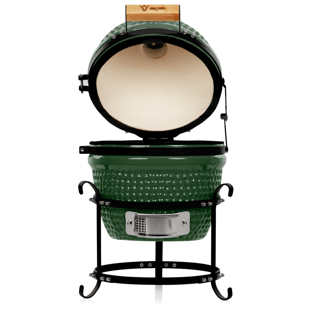 Kamado charcoal grill "HAIIRO", Ø 32 cm, incl. grill grate and thermometer