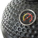 Kamado Holzkohlegrill "HAIIRO", Ø 32 cm, inkl.Grillrost und Thermometer