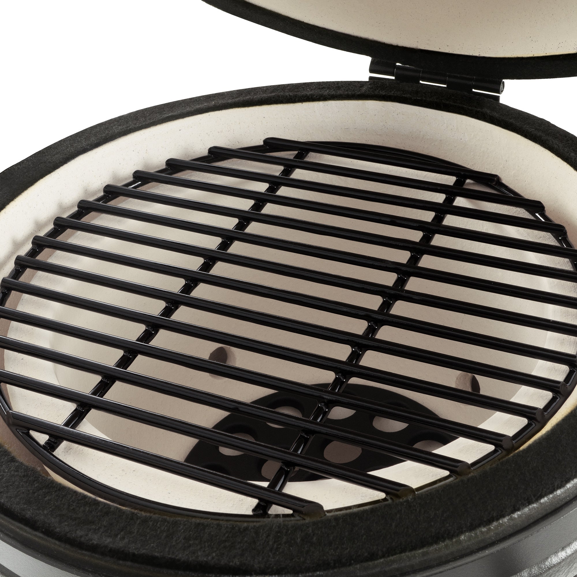 Kamado charcoal grill "HAIIRO", Ø 32 cm, incl. grill grate and thermometer