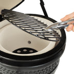 Kamado Holzkohlegrill "HAIIRO", Ø 32 cm, inkl.Grillrost und Thermometer
