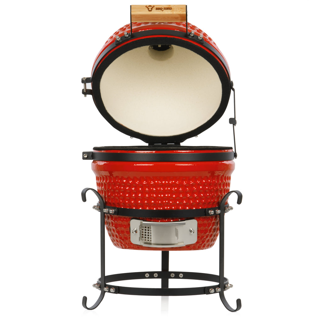 Kamado charcoal grill "HAIIRO", Ø 32 cm, incl. grill grate and thermometer