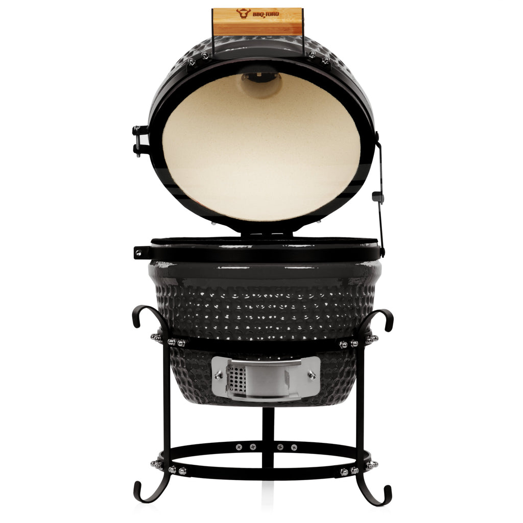 Kamado charcoal grill "HAIIRO", Ø 32 cm, incl. grill grate and thermometer