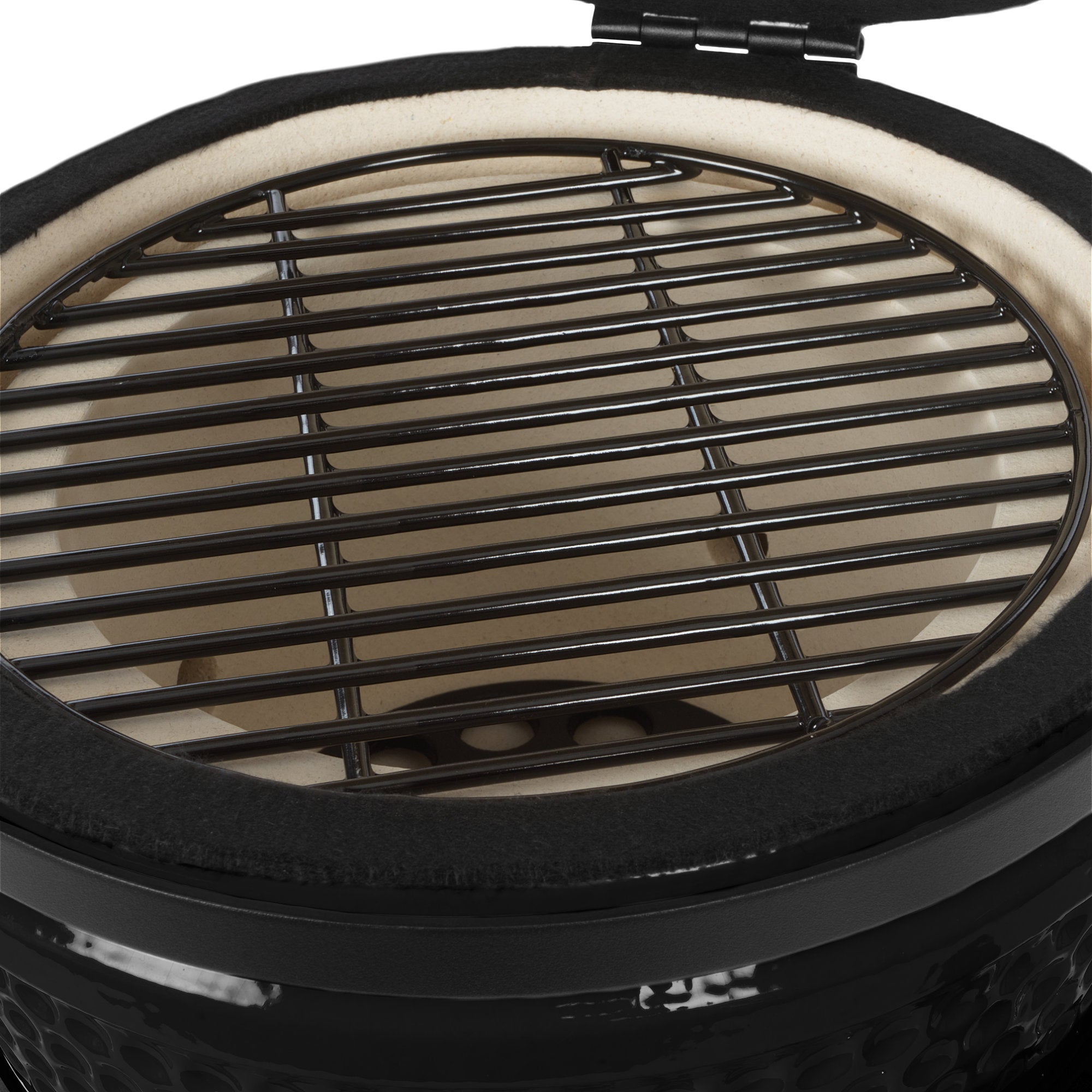 Kamado charcoal grill "HAIIRO", Ø 32 cm, incl. grill grate and thermometer