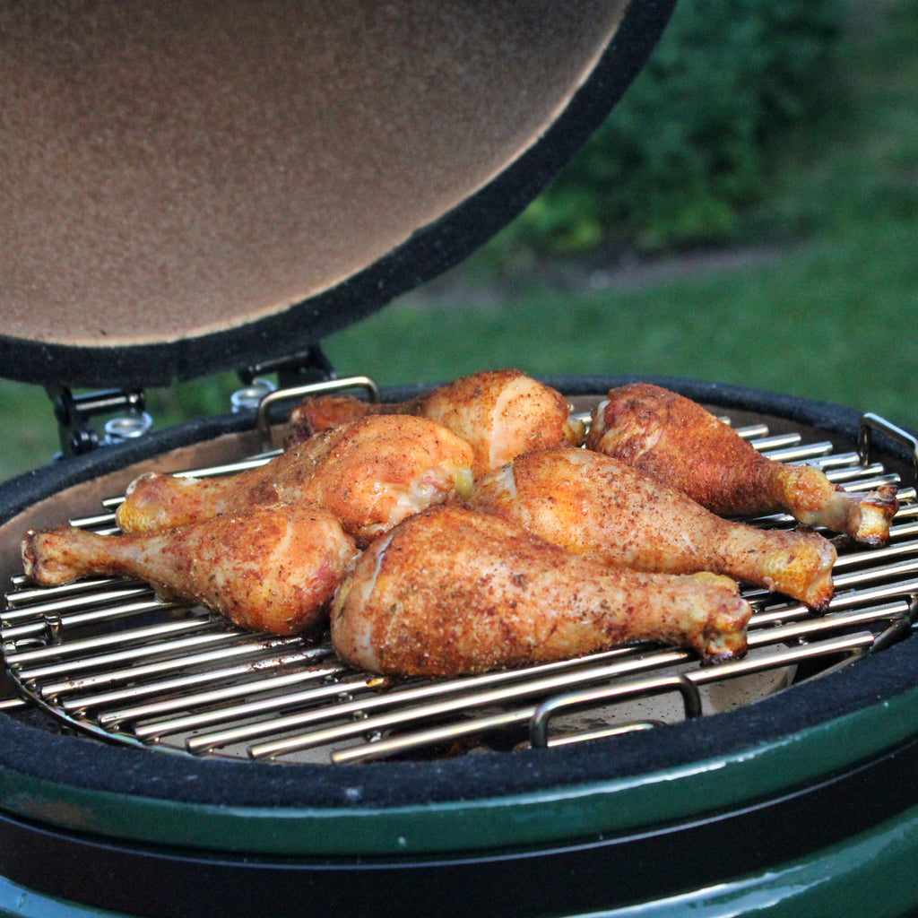 Kamado charcoal grill "SHIRO", Ø 39 cm, incl. thermometer and wooden handles