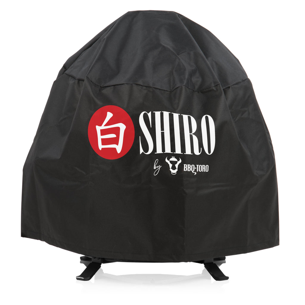 Kamado charcoal grill "SHIRO", Ø 39 cm, incl. thermometer and wooden handles