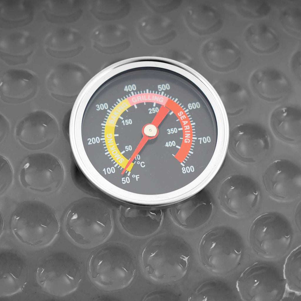 Barbecue à charbon de bois Kamado « KURO », Ø 52 cm, avec grille et thermomètre