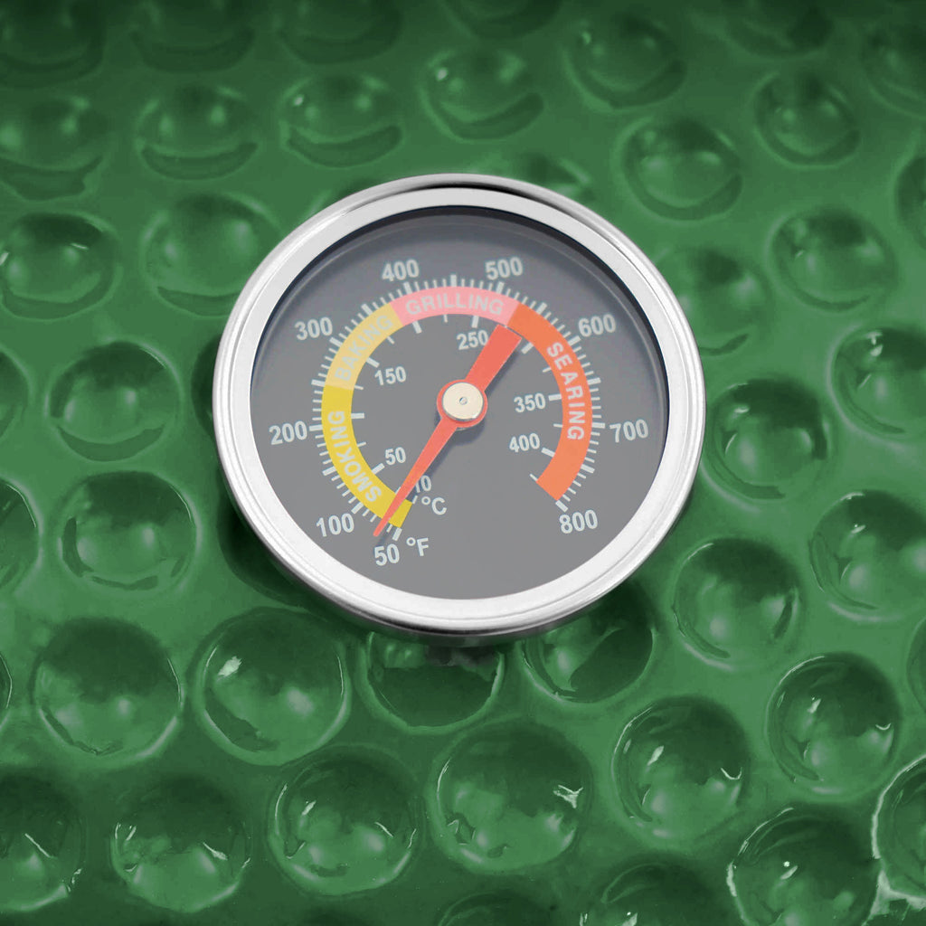 Barbecue à charbon de bois Kamado « KURO », Ø 52 cm, avec grille et thermomètre