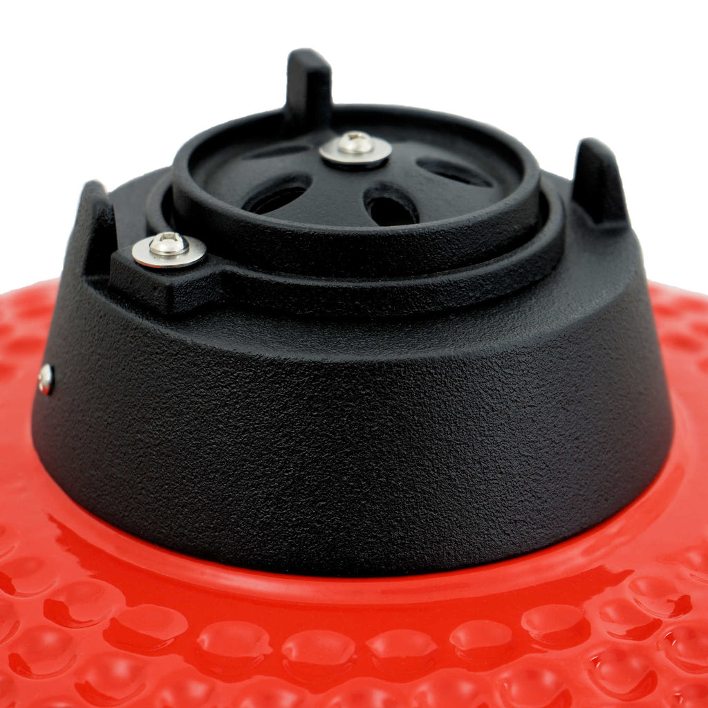 Barbecue à charbon de bois Kamado « KURO », Ø 52 cm, avec grille et thermomètre