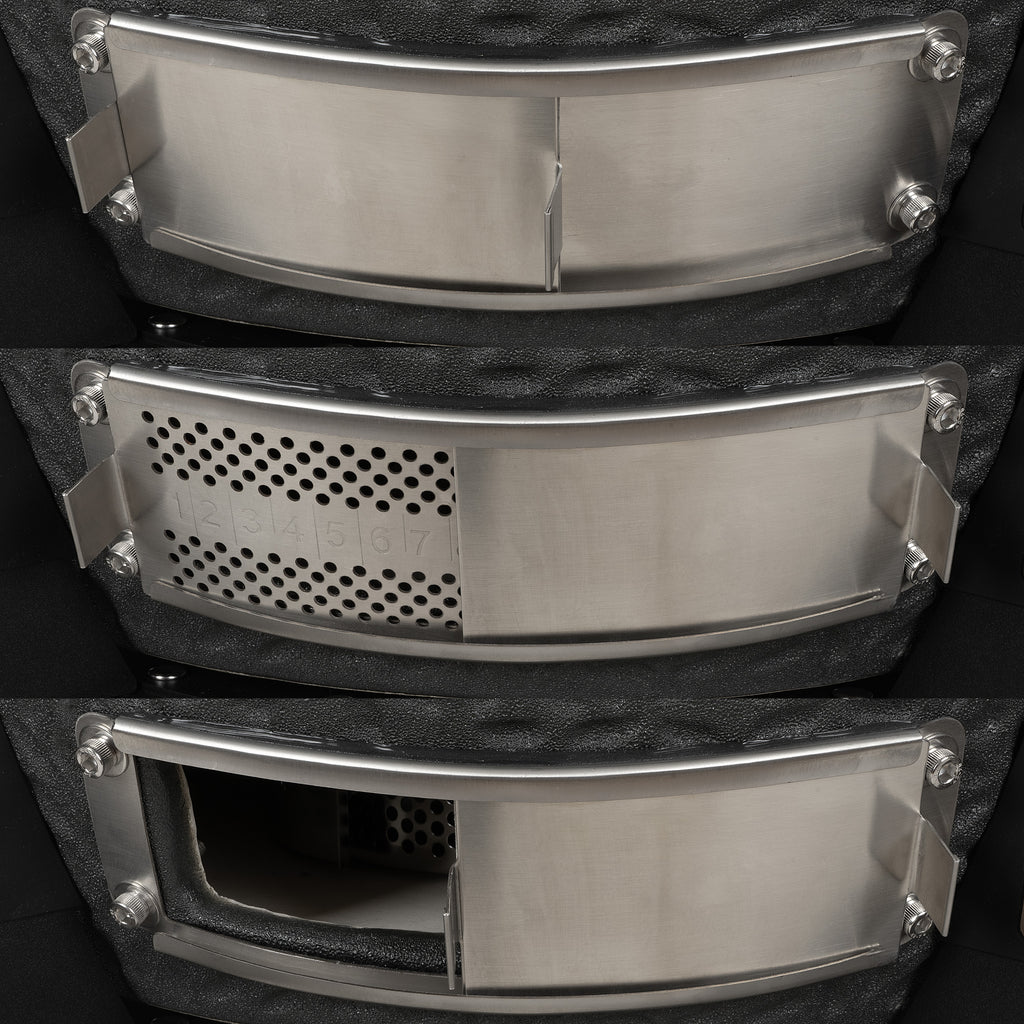 Kamado charcoal grill "Yoru", Ø 56cm, incl. thermometer, wheels