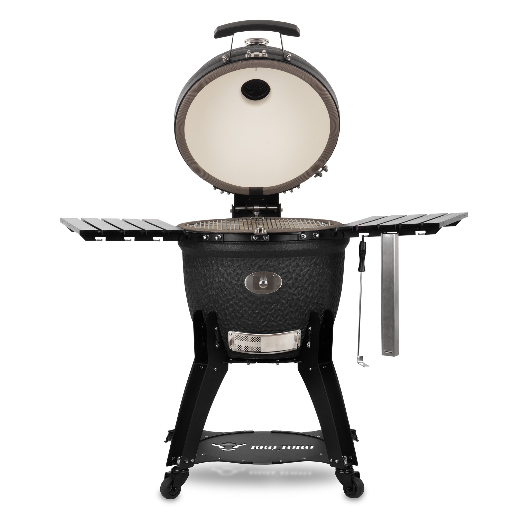 Kamado charcoal grill "Yoru", Ø 56cm, incl. thermometer, wheels