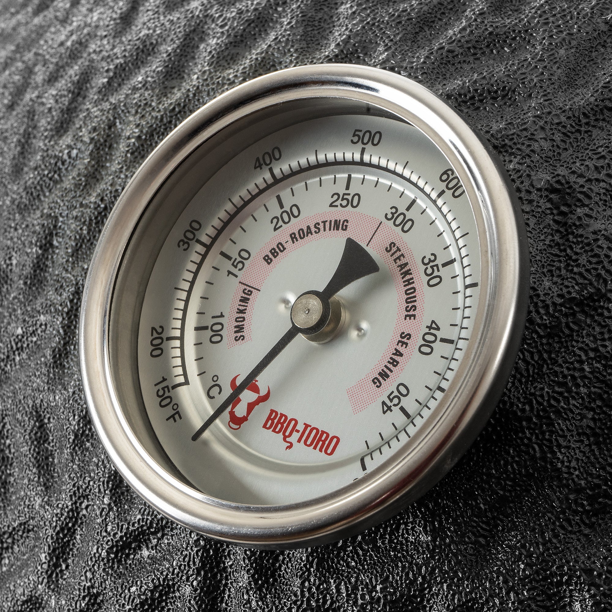 Kamado charcoal grill "Yoru", Ø 56cm, incl. thermometer, wheels