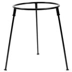 Kazan et son support, 32 cm, en fonte, couvercle inclus