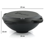 Four Kazan Ø 34 cm, avec kazan, en fonte