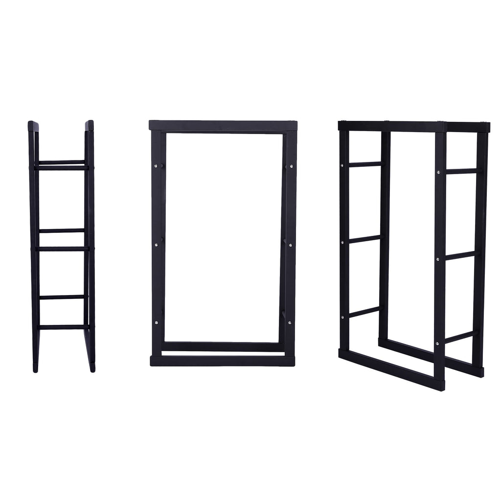 Firewood rack, for indoor and outdoor use