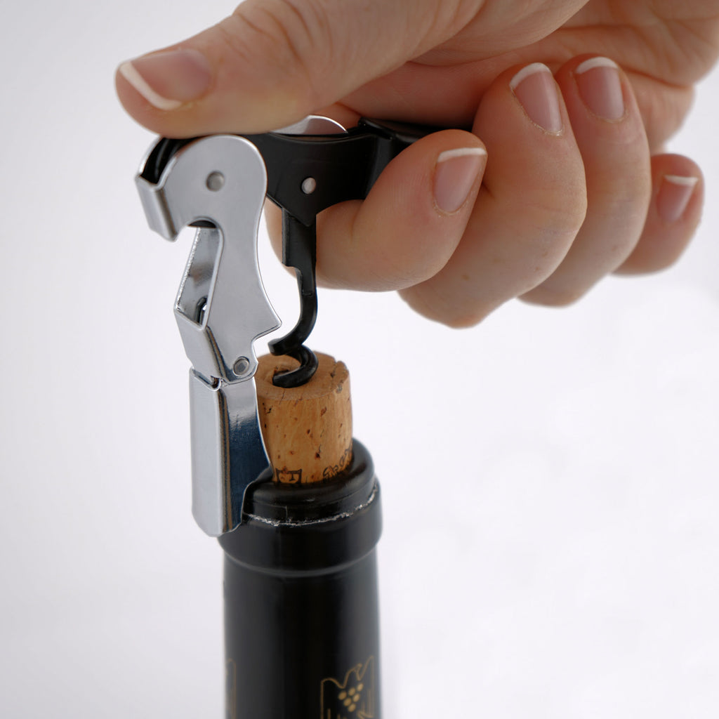 Couteau de serveur, avec tire-bouchon et ouvre-bouteille