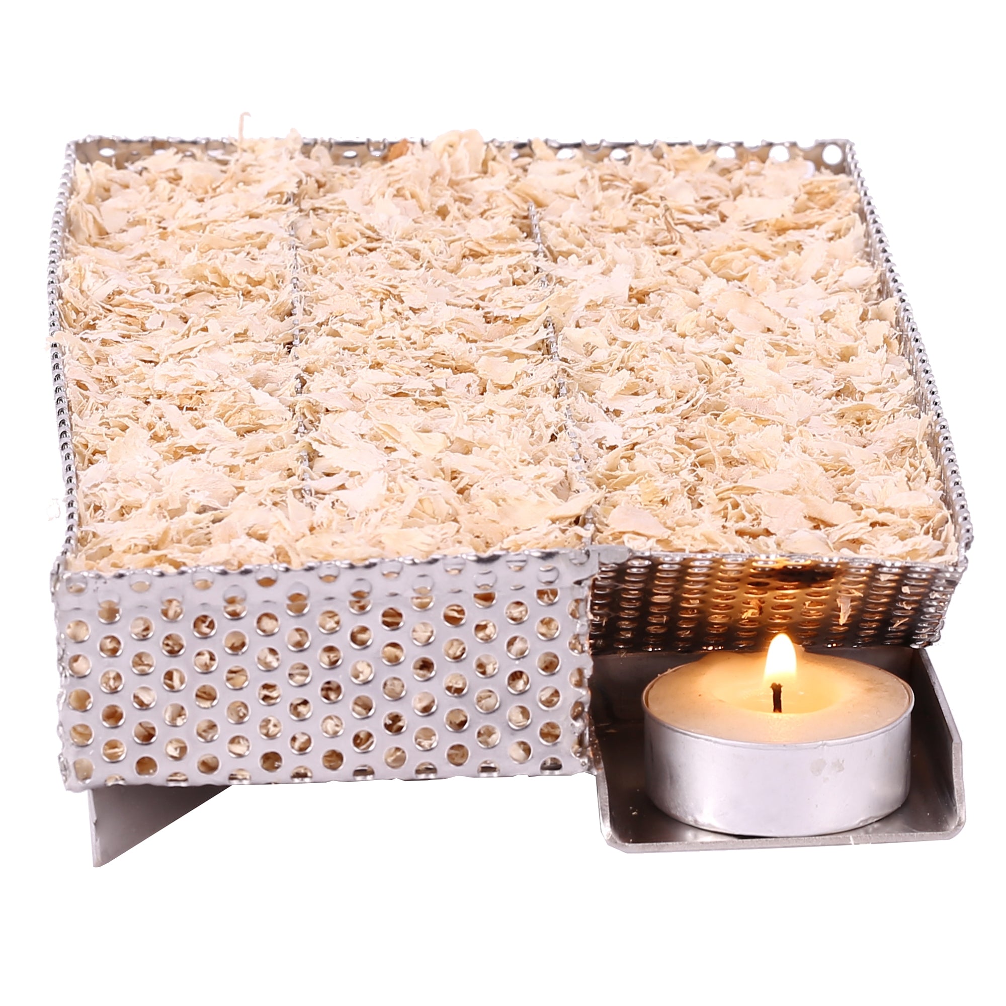 Générateur de fumée froide pour feux couvant, 20 x 12,5 cm, acier inoxydable