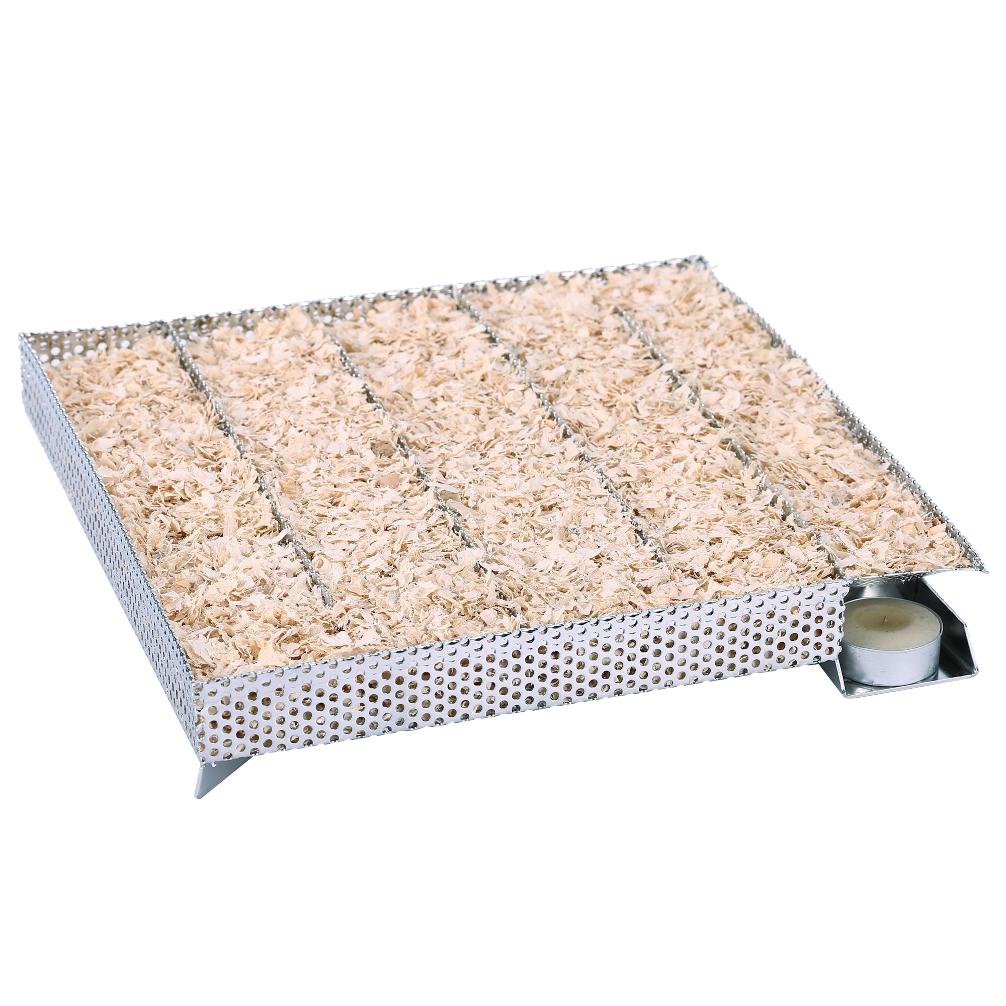 Générateur de fumée froide pour feux couvant, 27 x 26,5 cm, acier inoxydable