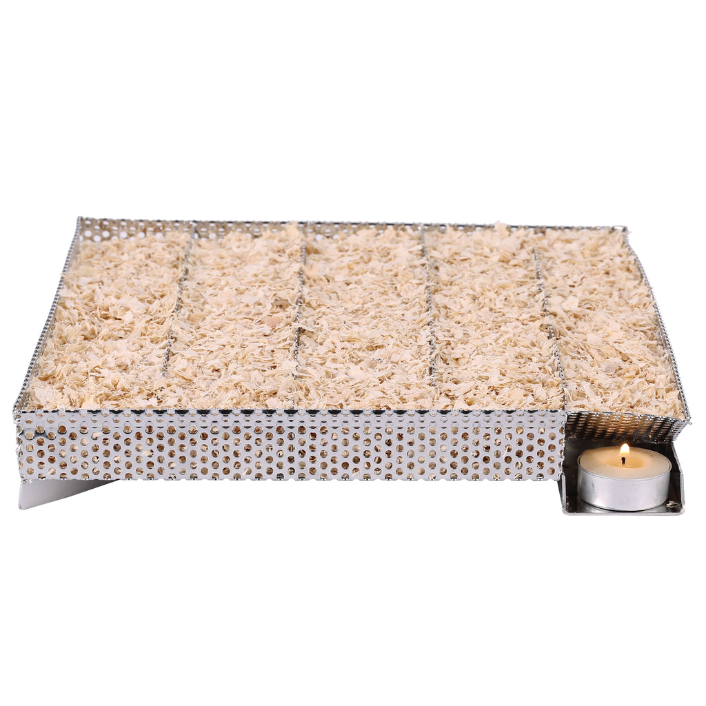 Générateur de fumée froide pour feux couvant, 27 x 26,5 cm, acier inoxydable