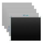 Tapis de barbecue « Premium », lot de 5, 40 x 33 cm