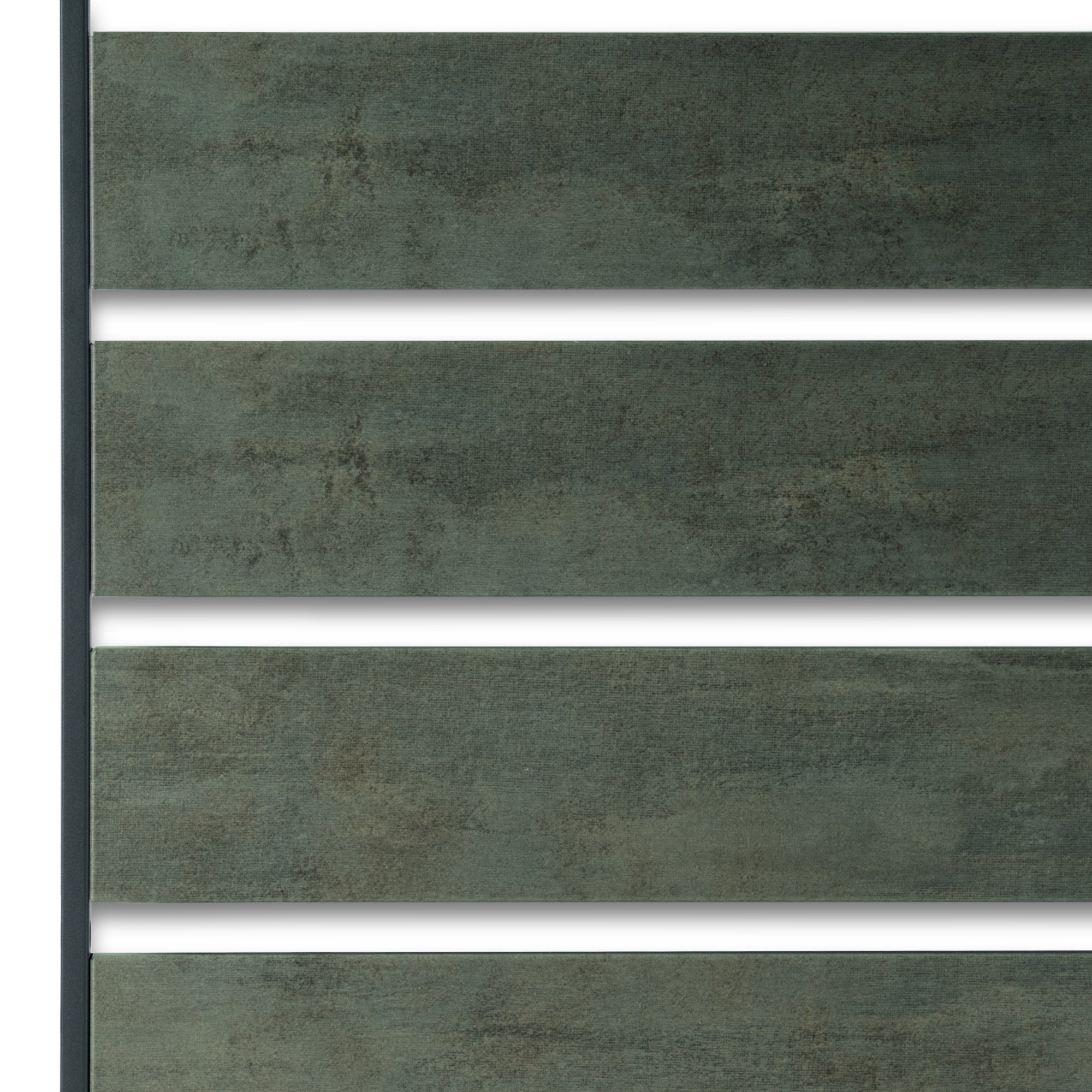 Bin storage box, anthracite RAL 7016, door in wood look