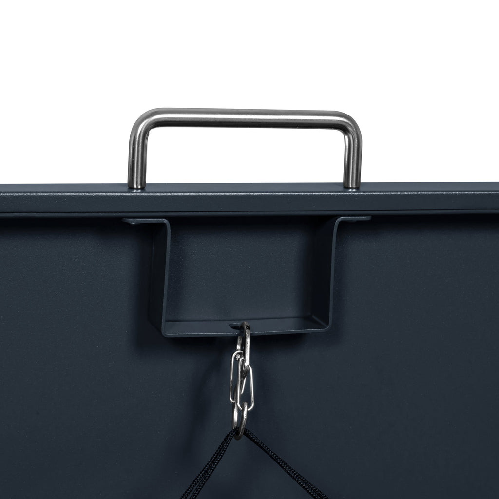 Mülltonnenbox, 3er Set, Anthrazit RAL 7016